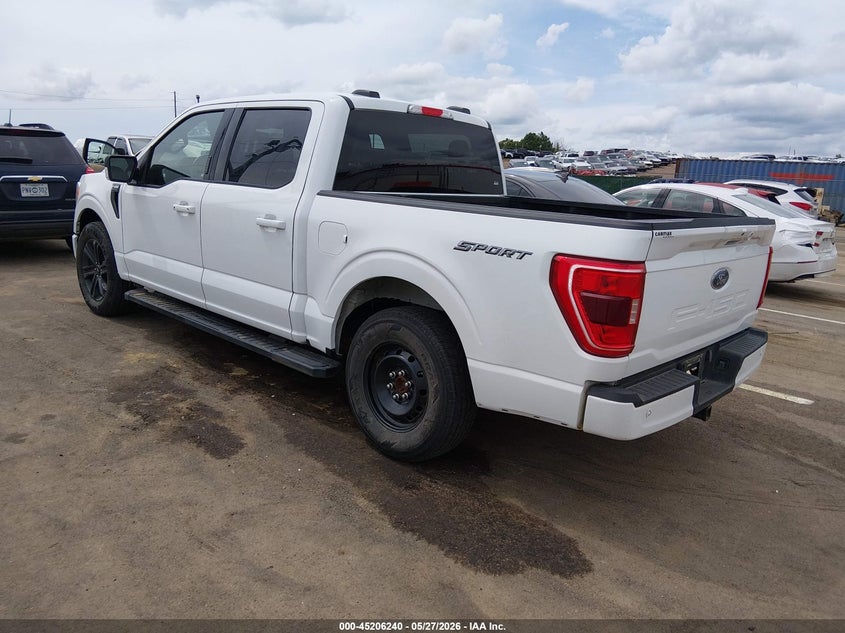 2023 Ford F-150 VIN 1FTEW1C58PFC09141 IAAI salvage auction — RIGHT SIDE, Salvage (Mississippi), sold $11,300 on 2026-07-30 (photo 3)