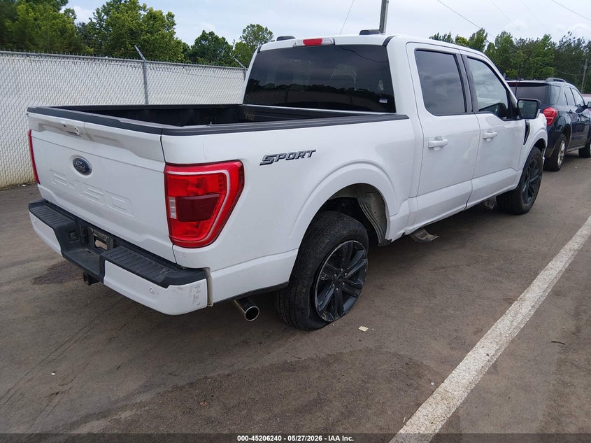 2023 Ford F-150 VIN 1FTEW1C58PFC09141 IAAI salvage auction — RIGHT SIDE, Salvage (Mississippi), sold $11,300 on 2026-07-30 (photo 4)