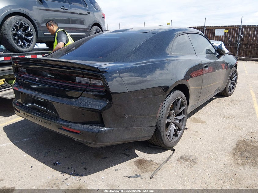 2026 Dodge Charger VIN 2C3CDAMP8TR216160 IAAI salvage auction — LEFT FRONT, Salvage (Wyoming), sold $10,100 on 2026-08-31 (photo 4)