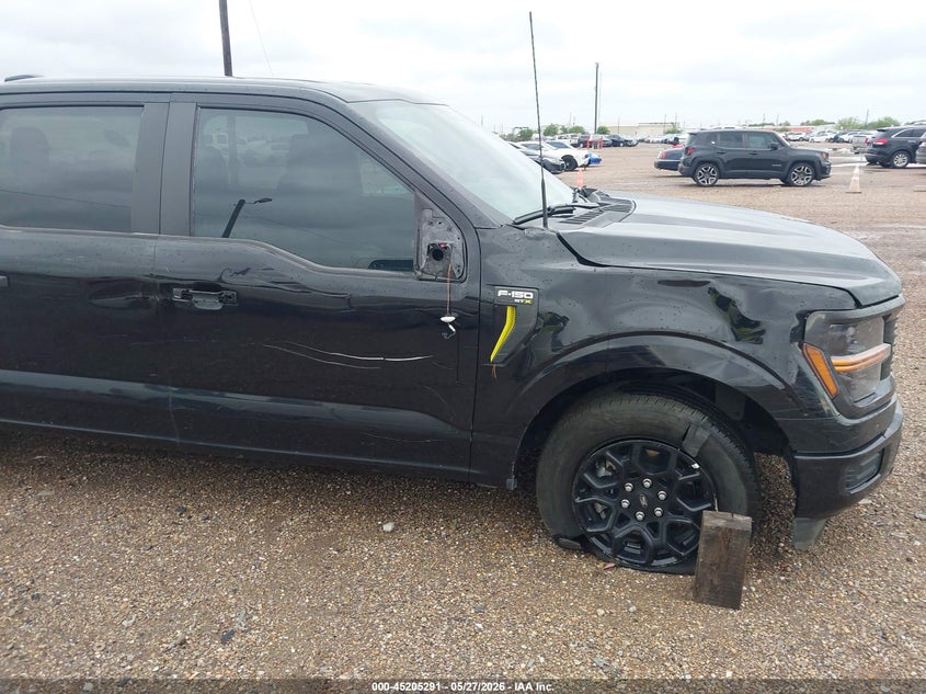 2025 Ford F-150 VIN 1FTEW2KP7SKE86095 IAAI salvage auction — RIGHT SIDE, Original (Texas), sold $18,675 on 2026-08-27 (photo 6)