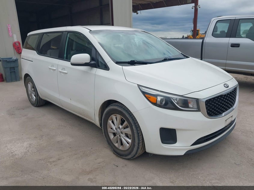2018 Kia SEDONA VIN KNDMA5C1XJ6409816 — IAAI salvage auction photo