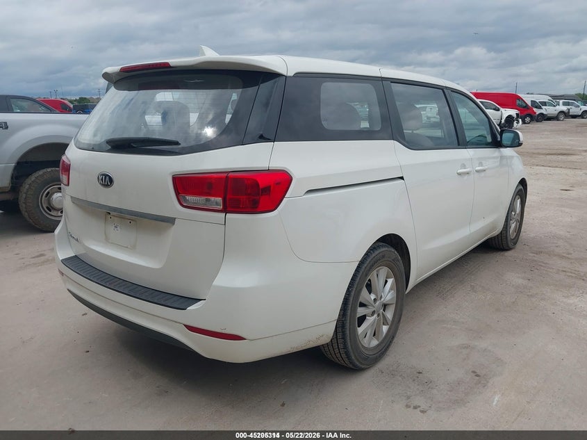 2018 Kia SEDONA VIN KNDMA5C1XJ6409816 IAAI salvage auction — SIDE, Sf97 (Texas), sold $15,050 on 2026-07-07 (photo 4)