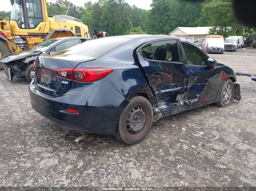 2016 Mazda 3 VIN JM1BM1T78G1354140 IAAI salvage auction — FRONT END, Salvage (Georgia), sold $375 on 2026-07-08 (photo 4)