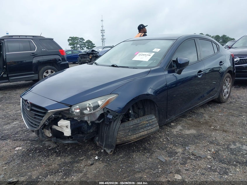 2016 Mazda 3 VIN JM1BM1T78G1354140 IAAI salvage auction — FRONT END, Salvage (Georgia), sold $375 on 2026-07-08 (photo 6)