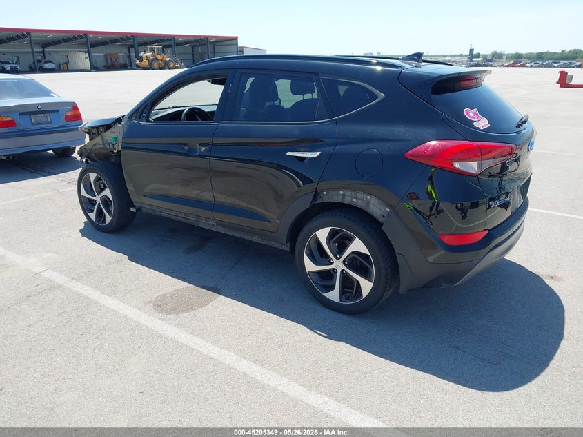 2016 Hyundai Tucson VIN KM8J3CA2XGU260272 IAAI salvage auction — FRONT END, Certificate Of Title (Nebraska), sold $2,100 on 2026-07-09 (photo 3)