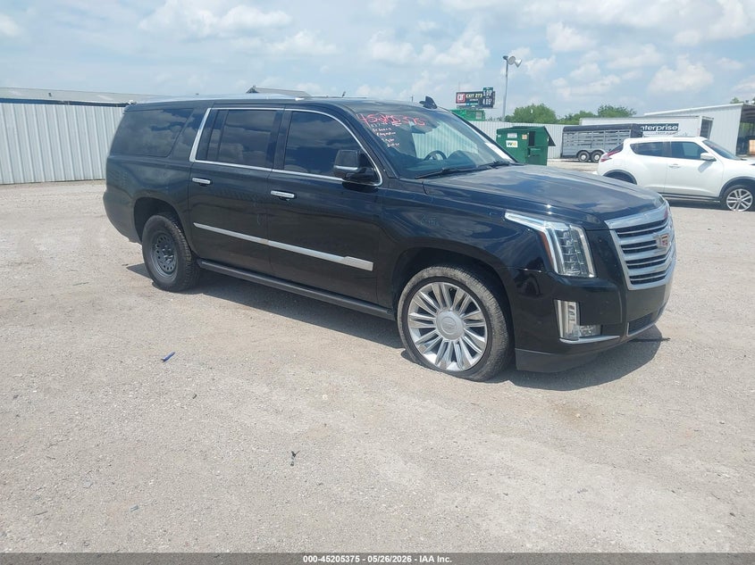2018 Cadillac Escalade VIN 1GYS4KKJ0JR267354 IAAI salvage auction — HAIL, Original (Texas), sold $7,650 on 2026-08-19 (photo 1)