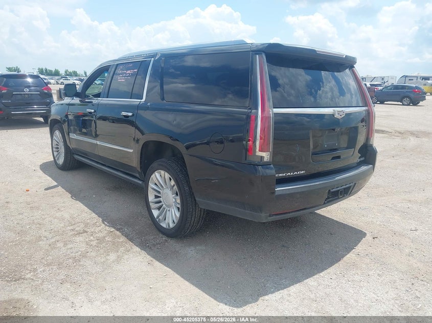 2018 Cadillac Escalade VIN 1GYS4KKJ0JR267354 IAAI salvage auction — HAIL, Original (Texas), sold $7,650 on 2026-08-19 (photo 3)
