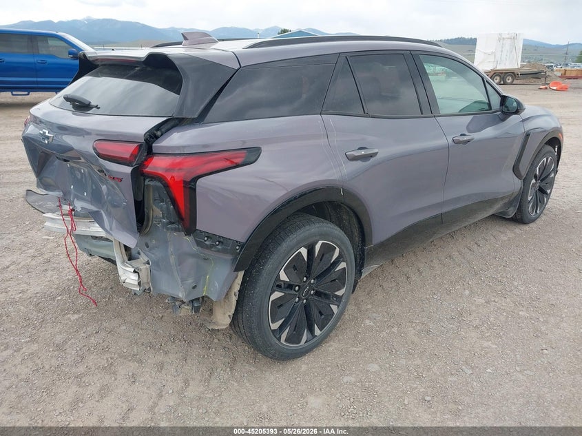 2025 Chevrolet Blazer ev VIN 3GNKD1RJ4SS124774 IAAI salvage auction — REAR END, Salvage (Montana), sold $14,600 on 2026-07-30 (photo 4)