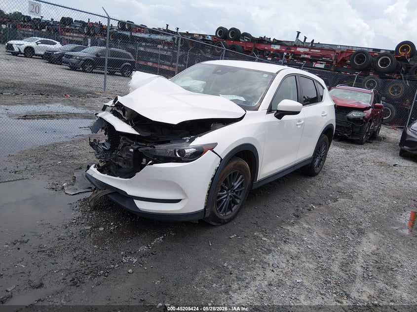 2021 Mazda Cx-5 VIN JM3KFACM2M0329601 IAAI salvage auction — FRONT END, Salvage Title, sold $1,800 on 2026-07-24 (photo 2)