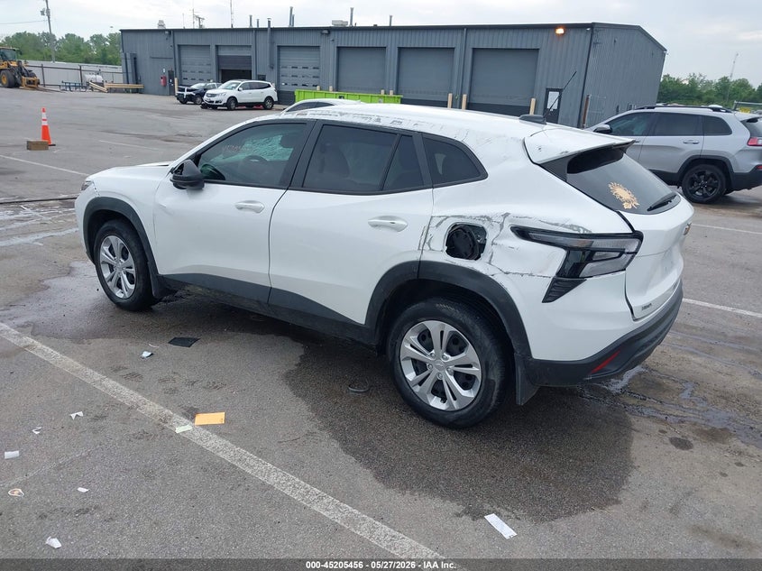 2024 Chevrolet Trax VIN KL77LFE22RC177368 IAAI salvage auction — ROLLOVER, Salvage (Indiana), sold $1,875 on 2026-07-24 (photo 3)