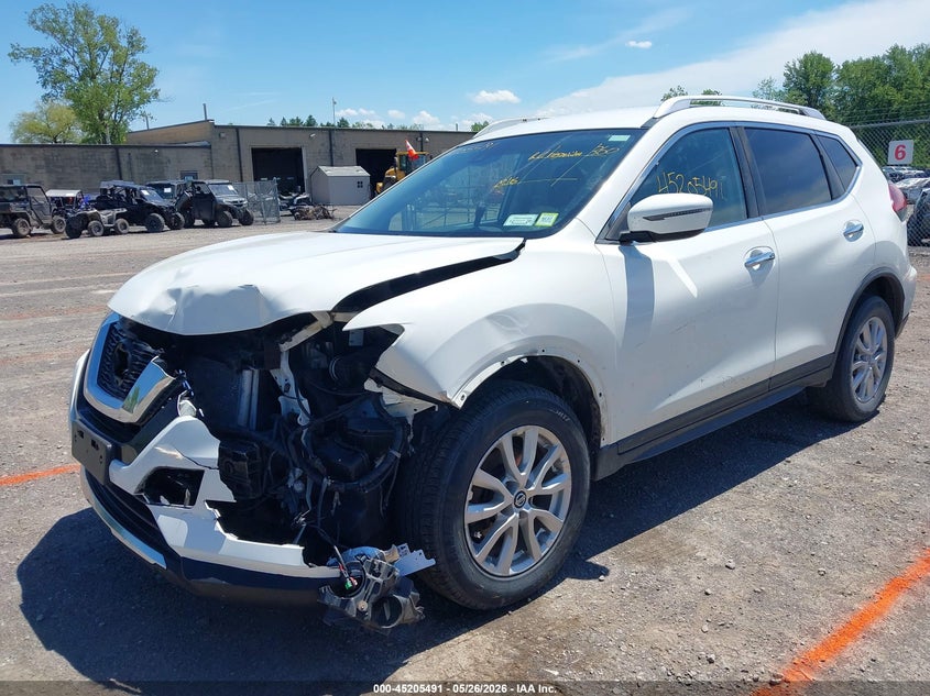 2019 Nissan Rogue VIN KNMAT2MV7KP510613 IAAI salvage auction — FRONT END, Mv-907A (New York), sold $1,450 on 2026-07-09 (photo 2)