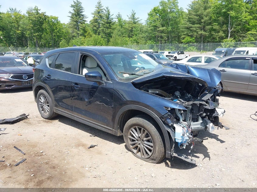 2021 Mazda Cx-5 VIN JM3KFBCM1M1309694 IAAI salvage auction — FRONT END, Salvage (Massachusetts), sold $2,775 on 2026-07-27 (photo 1)