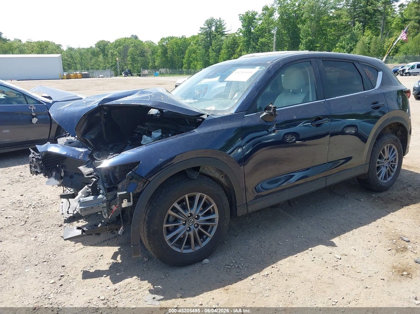 2021 Mazda Cx-5 VIN JM3KFBCM1M1309694 IAAI salvage auction — FRONT END, Salvage (Massachusetts), sold $2,775 on 2026-07-27 (photo 2)