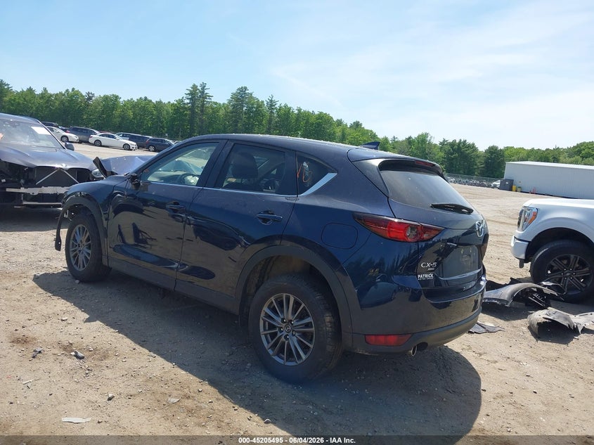 2021 Mazda Cx-5 VIN JM3KFBCM1M1309694 IAAI salvage auction — FRONT END, Salvage (Massachusetts), sold $2,775 on 2026-07-27 (photo 3)