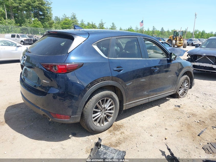 2021 Mazda Cx-5 VIN JM3KFBCM1M1309694 IAAI salvage auction — FRONT END, Salvage (Massachusetts), sold $2,775 on 2026-07-27 (photo 4)