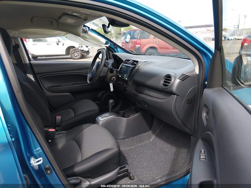 2024 Mitsubishi Mirage VIN ML32AUHJ8RH015860 IAAI salvage auction — LEFT REAR, Salvage (New Jersey), sold $3,050 on 2026-08-20 (photo 5)