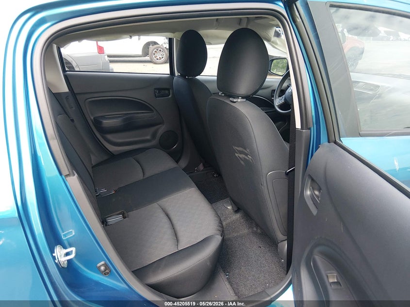 2024 Mitsubishi Mirage VIN ML32AUHJ8RH015860 IAAI salvage auction — LEFT REAR, Salvage (New Jersey), sold $3,050 on 2026-08-20 (photo 8)