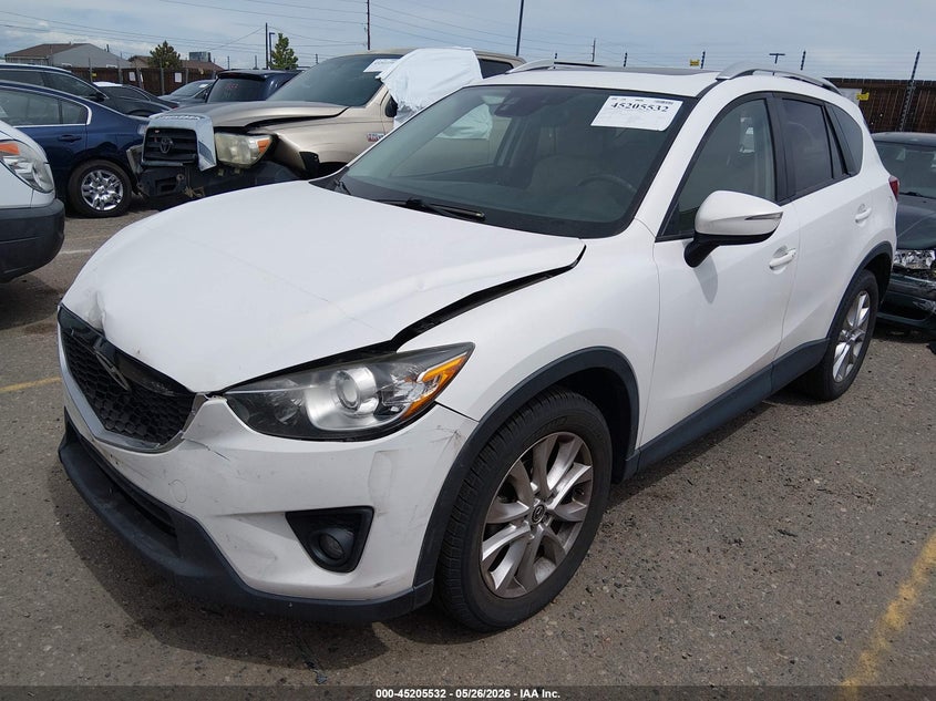 2015 Mazda Cx-5 VIN JM3KE4DY7F0493242 IAAI salvage auction — REAR END, Clear (Wyoming), sold $3,000 on 2026-09-08 (photo 2)