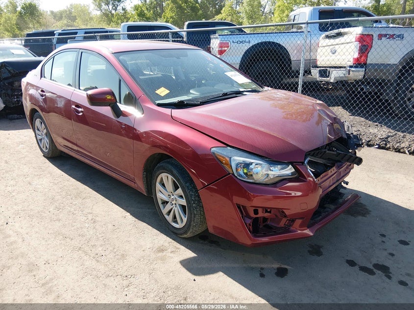 2015 Subaru Impreza VIN JF1GJAC66FH020819 IAAI salvage auction — LEFT FRONT, Salvage Title, sold $3,000 on 2026-07-14 (photo 1)