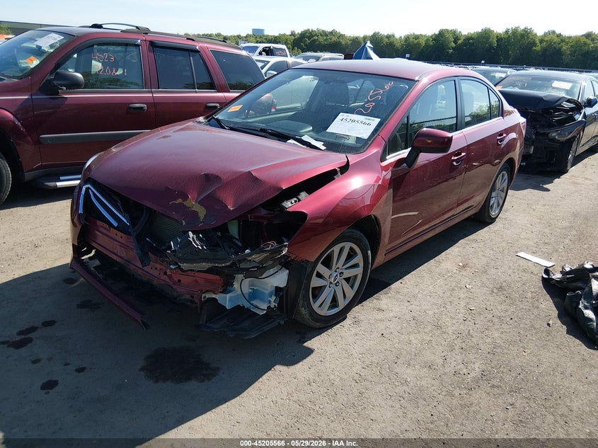 2015 Subaru Impreza VIN JF1GJAC66FH020819 IAAI salvage auction — LEFT FRONT, Salvage Title, sold $3,000 on 2026-07-14 (photo 2)