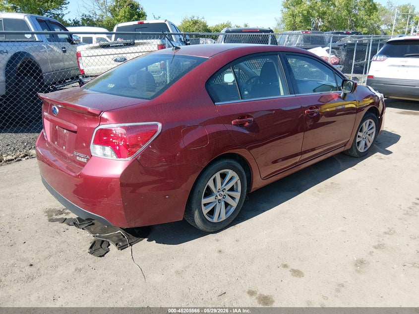 2015 Subaru Impreza VIN JF1GJAC66FH020819 IAAI salvage auction — LEFT FRONT, Salvage Title, sold $3,000 on 2026-07-14 (photo 4)