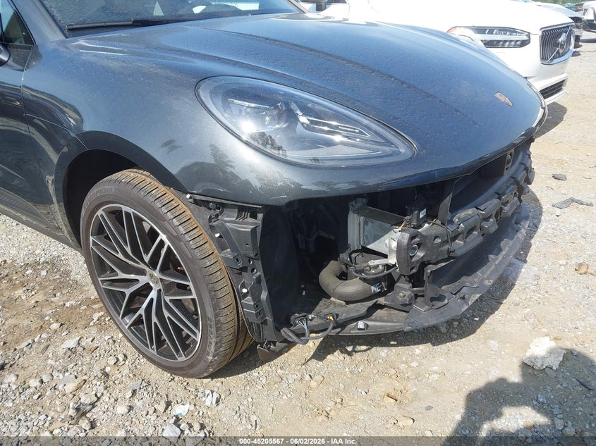 2024 Porsche Macan VIN WP1AA2A52RLB01087 IAAI salvage auction — FRONT END, Salvage (Georgia), sold $25,000 on 2026-08-19 (photo 6)