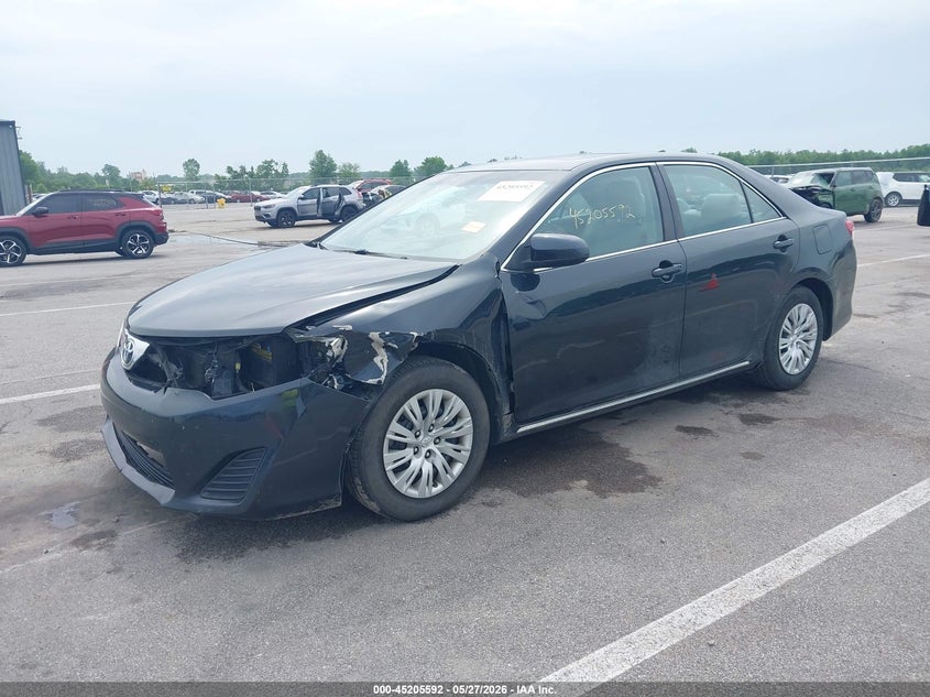 2012 Toyota Camry VIN 4T4BF1FK7CR182719 IAAI salvage auction — FRONT END, Salvage Title, sold $2,100 on 2026-07-10 (photo 2)