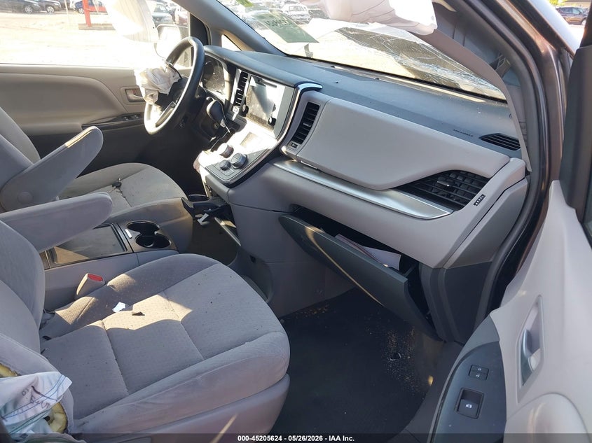 2015 Toyota Sienna VIN 5TDJK3DC5FS106437 IAAI salvage auction — FRONT END, Junk Bill Of Sale Mv2459 (Wisconsin), sold $1,200 on 2026-07-24 (photo 5)