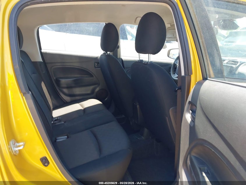 2021 Mitsubishi Mirage VIN ML32AUHJ0MH007213 IAAI salvage auction — HAIL, Salvage Title, sold $2,600 on 2026-07-28 (photo 8)