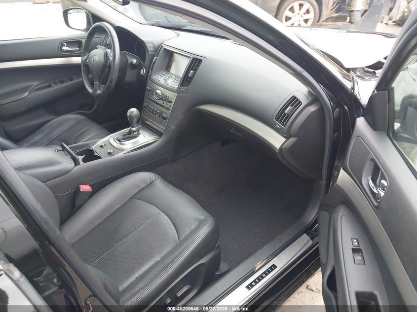 2015 Infiniti Q40 VIN JN1CV6AP8FM502188 IAAI salvage auction — FRONT END, Salvage (North Carolina), sold $1,525 on 2026-07-20 (photo 5)
