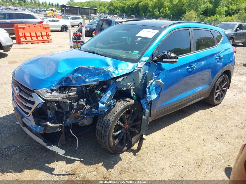 2017 Hyundai Tucson VIN KM8J3CA20HU445075 IAAI salvage auction — LEFT FRONT, Salvage Title, sold $1,600 on 2026-07-29 (photo 2)