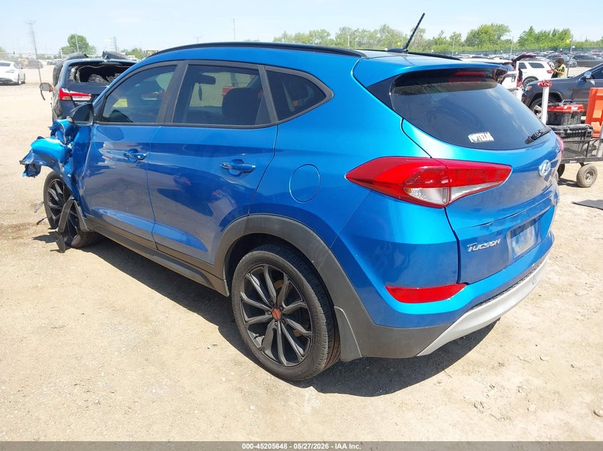 2017 Hyundai Tucson VIN KM8J3CA20HU445075 IAAI salvage auction — LEFT FRONT, Salvage Title, sold $1,600 on 2026-07-29 (photo 3)