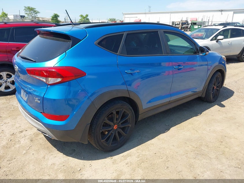 2017 Hyundai Tucson VIN KM8J3CA20HU445075 IAAI salvage auction — LEFT FRONT, Salvage Title, sold $1,600 on 2026-07-29 (photo 4)