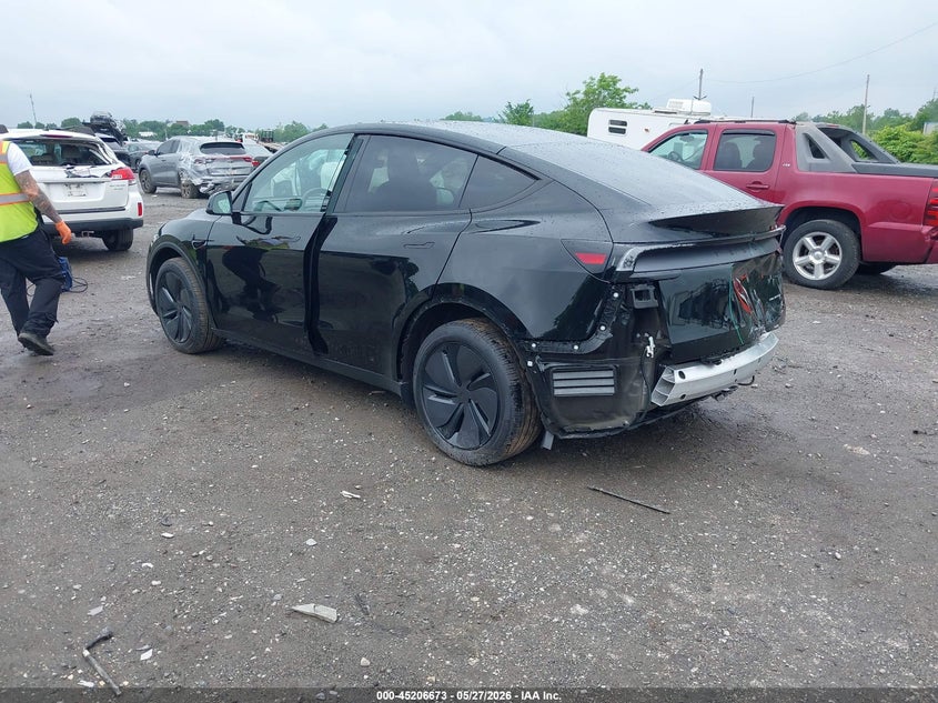 2026 Tesla Model y VIN 7SAYGDEE8TA594224 IAAI salvage auction — REAR END, Salvage (Pennsylvania), sold $23,600 on 2026-07-23 (photo 3)