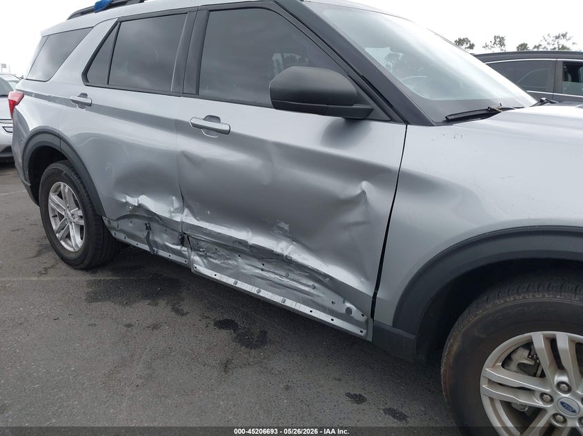2023 Ford Explorer VIN 1FMSK8DH4PGB71042 IAAI salvage auction — SIDE, Salvage (California), sold $8,200 on 2026-07-09 (photo 6)