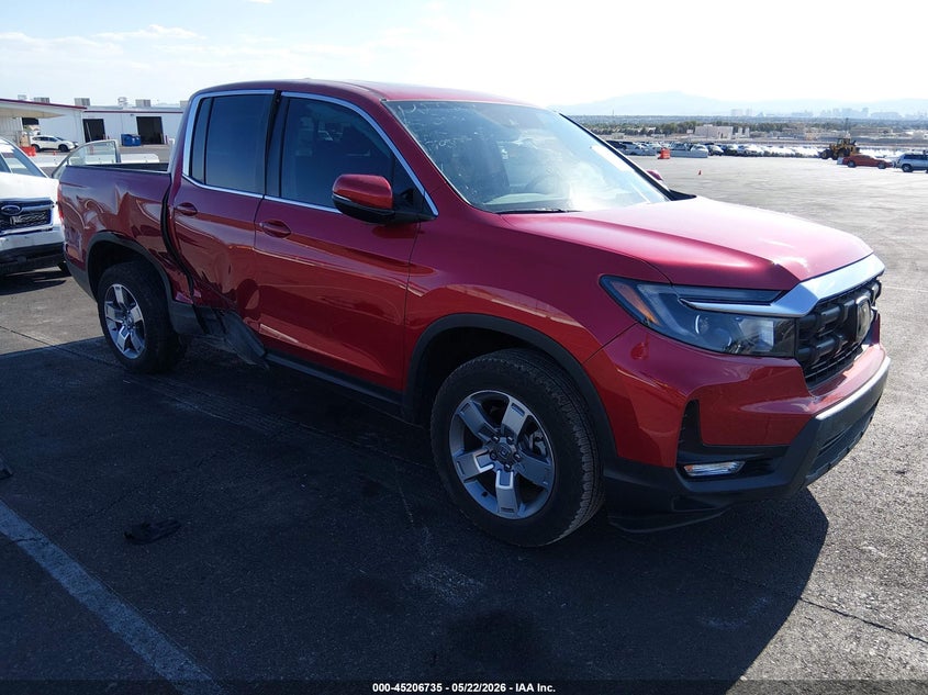 2025 Honda Ridgeline VIN 5FPYK3F53SB020207 IAAI salvage auction — RIGHT SIDE, Salvage (Nevada), sold $10,600 on 2026-07-24 (photo 1)