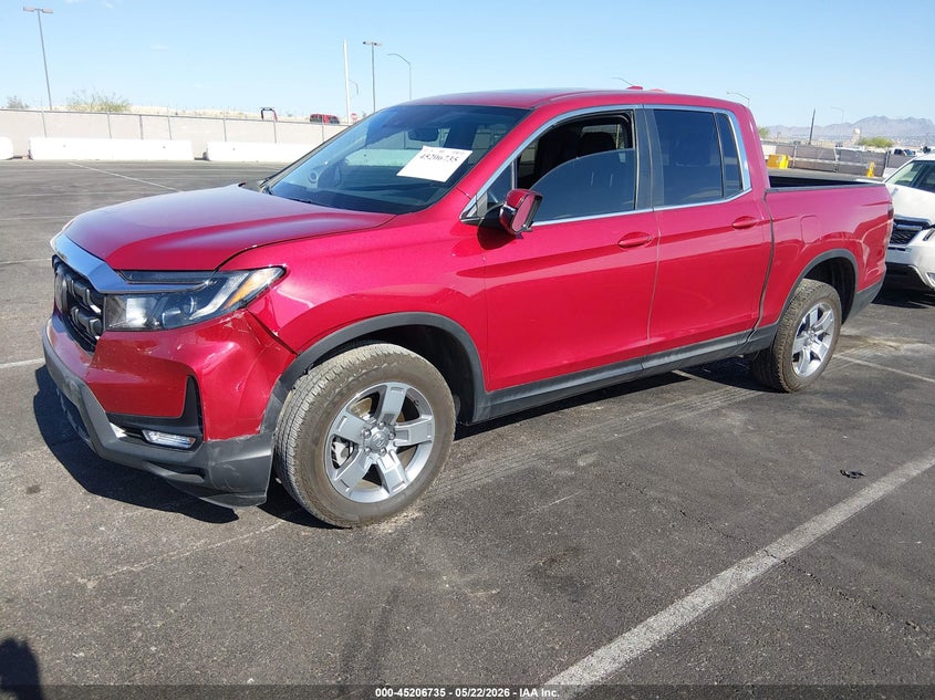 2025 Honda Ridgeline VIN 5FPYK3F53SB020207 IAAI salvage auction — RIGHT SIDE, Salvage (Nevada), sold $10,600 on 2026-07-24 (photo 2)