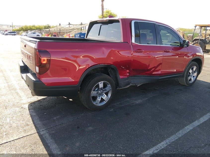 2025 Honda Ridgeline VIN 5FPYK3F53SB020207 IAAI salvage auction — RIGHT SIDE, Salvage (Nevada), sold $10,600 on 2026-07-24 (photo 4)