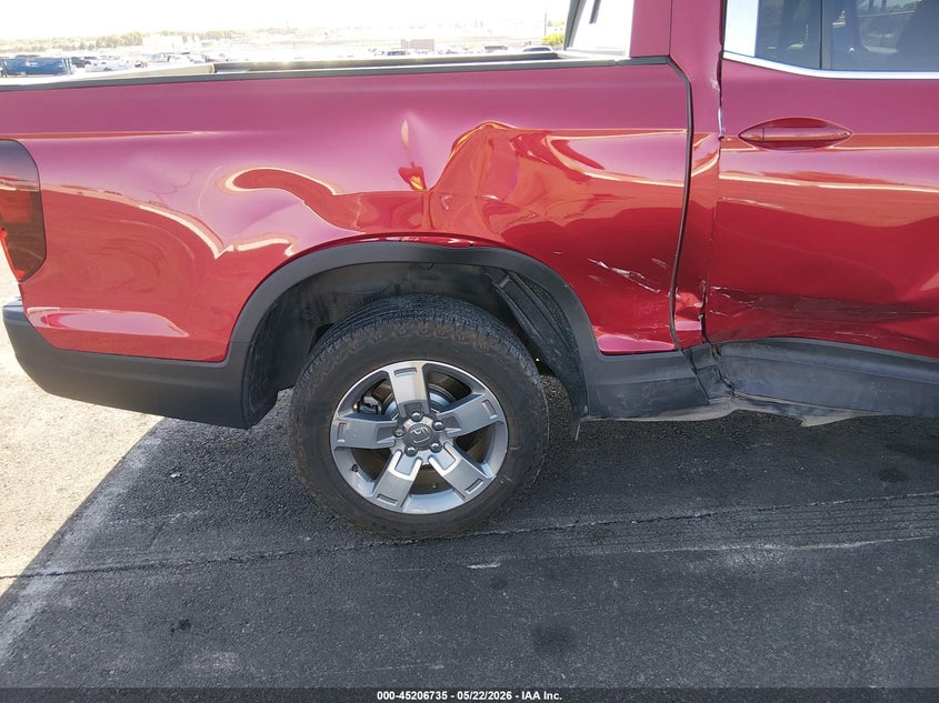 2025 Honda Ridgeline VIN 5FPYK3F53SB020207 IAAI salvage auction — RIGHT SIDE, Salvage (Nevada), sold $10,600 on 2026-07-24 (photo 6)