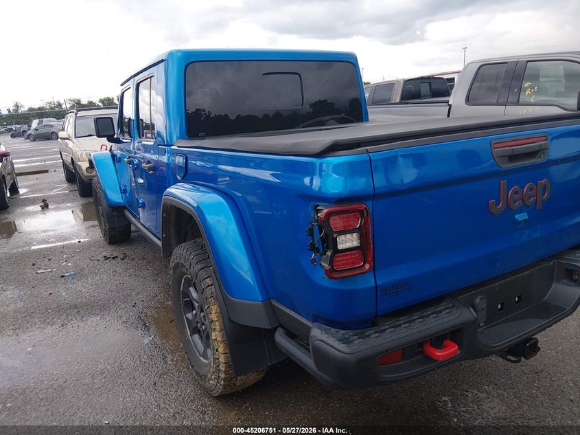 2023 Jeep Gladiator VIN 1C6JJTBG9PL510361 IAAI salvage auction — SIDE, Salvage Title, sold $15,000 on 2026-09-01 (photo 3)