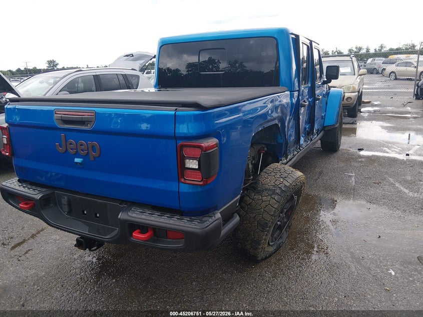 2023 Jeep Gladiator VIN 1C6JJTBG9PL510361 IAAI salvage auction — SIDE, Salvage Title, sold $15,000 on 2026-09-01 (photo 4)