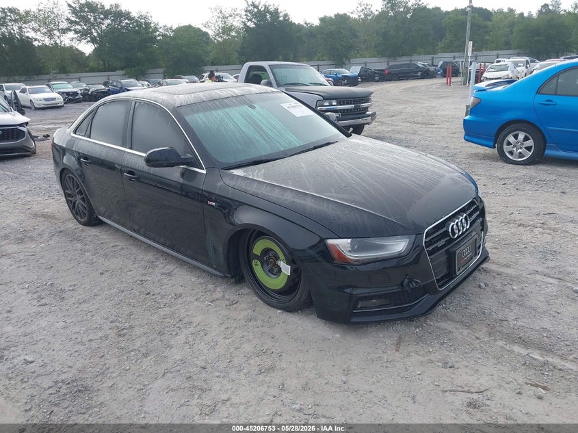 2015 Audi A4 VIN WAUFFAFL0FN035551 IAAI salvage auction — UNDERCARRIAGE, Salvage Title, sold $300 on 2026-07-23 (photo 1)