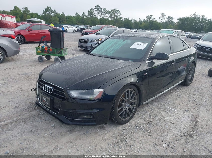 2015 Audi A4 VIN WAUFFAFL0FN035551 IAAI salvage auction — UNDERCARRIAGE, Salvage Title, sold $300 on 2026-07-23 (photo 2)