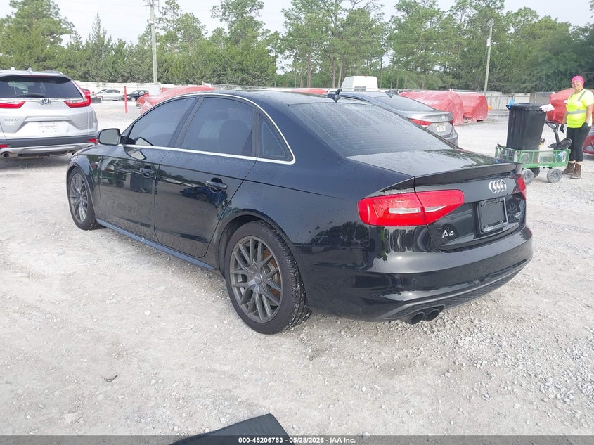 2015 Audi A4 VIN WAUFFAFL0FN035551 IAAI salvage auction — UNDERCARRIAGE, Salvage Title, sold $300 on 2026-07-23 (photo 3)