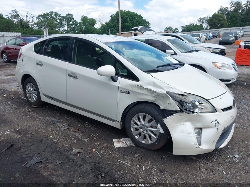 2014 Toyota Prius plug-in VIN JTDKN3DP0E3051040 IAAI salvage auction — RIGHT FRONT, Salvage (Georgia), sold $175 on 2026-07-22 (photo 1)