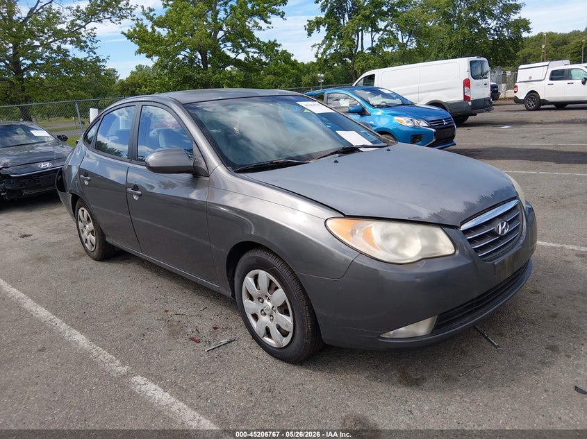 2008 Hyundai Elantra VIN KMHDU46D68U489205 IAAI salvage auction — REAR END, Salvage (New Jersey), sold $225 on 2026-07-20 (photo 1)