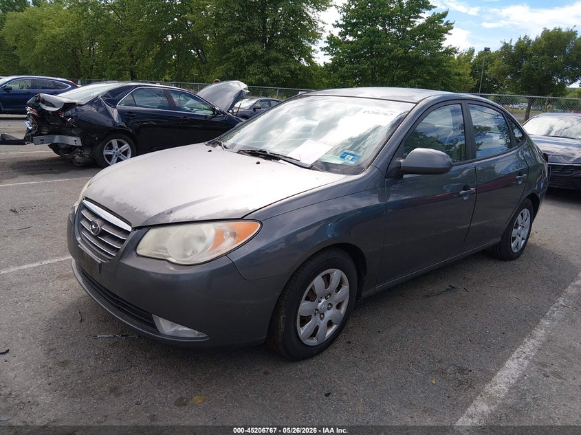 2008 Hyundai Elantra VIN KMHDU46D68U489205 IAAI salvage auction — REAR END, Salvage (New Jersey), sold $225 on 2026-07-20 (photo 2)