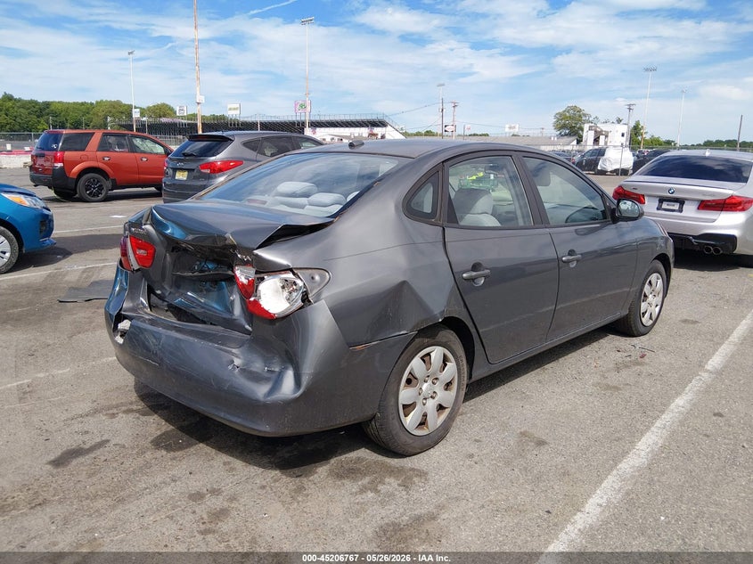 2008 Hyundai Elantra VIN KMHDU46D68U489205 IAAI salvage auction — REAR END, Salvage (New Jersey), sold $225 on 2026-07-20 (photo 4)