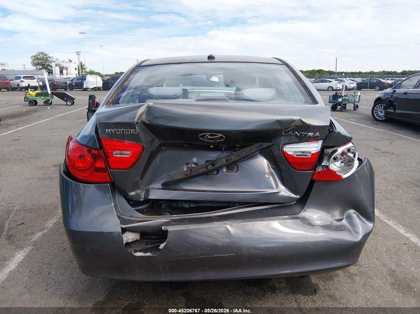 2008 Hyundai Elantra VIN KMHDU46D68U489205 IAAI salvage auction — REAR END, Salvage (New Jersey), sold $225 on 2026-07-20 (photo 6)