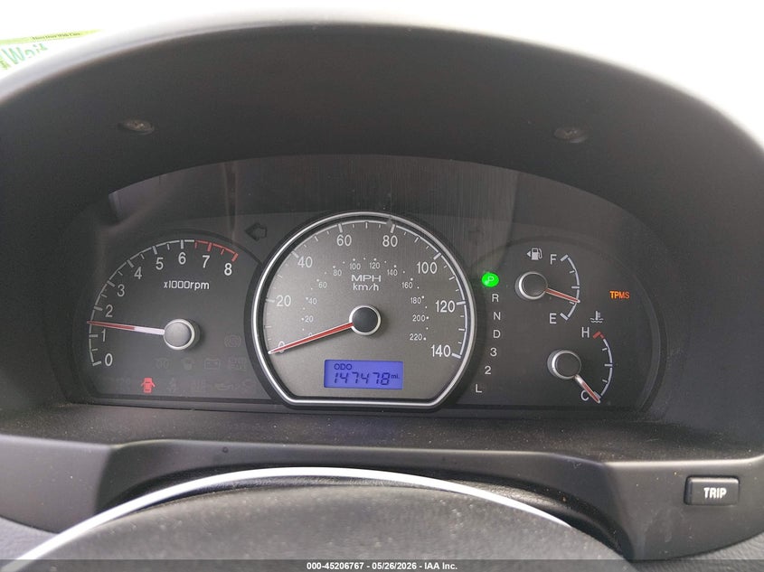 2008 Hyundai Elantra VIN KMHDU46D68U489205 IAAI salvage auction — REAR END, Salvage (New Jersey), sold $225 on 2026-07-20 (photo 7)